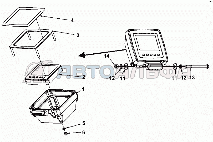 Display unit Dynapac CC5200, каталог 2017 г.