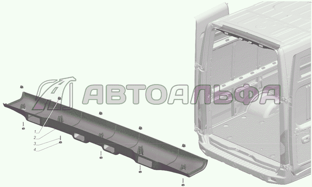 A31R33-5702002-10 Установка накладки крыши опция Снятие блокировки замков дверей ГАЗЕЛЬ NEXT A65R32-40