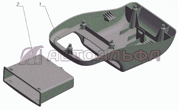 A21R23-5702600 Консоль потолочная ГАЗЕЛЬ NEXT A65R32-40