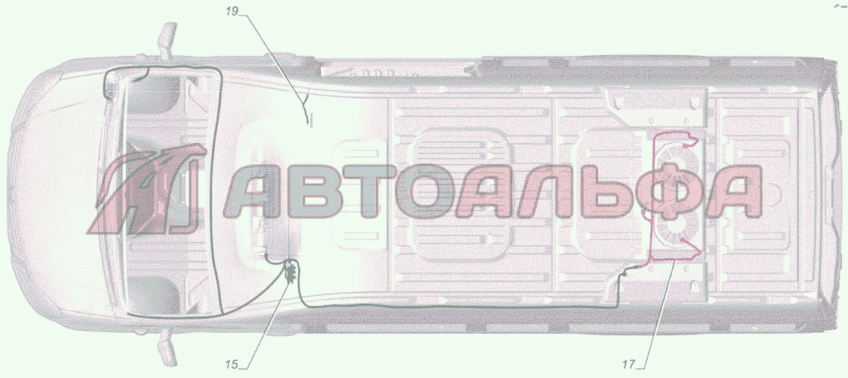 A65R32-8127002 Установка электрооборудования кондиционера опция Кондиционер ГАЗЕЛЬ NEXT A65R32-40