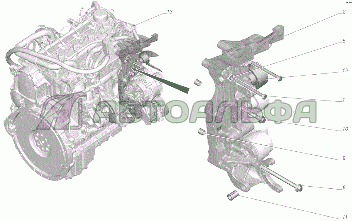 A31R32-1000500 Двигатель ГАЗЕЛЬ NEXT A65R32-40