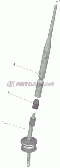 A21R23-1702129 Рычаг переключения передач ГАЗЕЛЬ NEXT A65R32-40