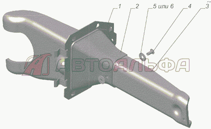 3302-1601200-10 Вилка сцепления с чехлом ГАЗЕЛЬ NEXT A65R32-40