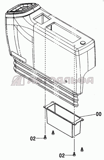 RADIO LESS PARTS Hitachi ZX-110