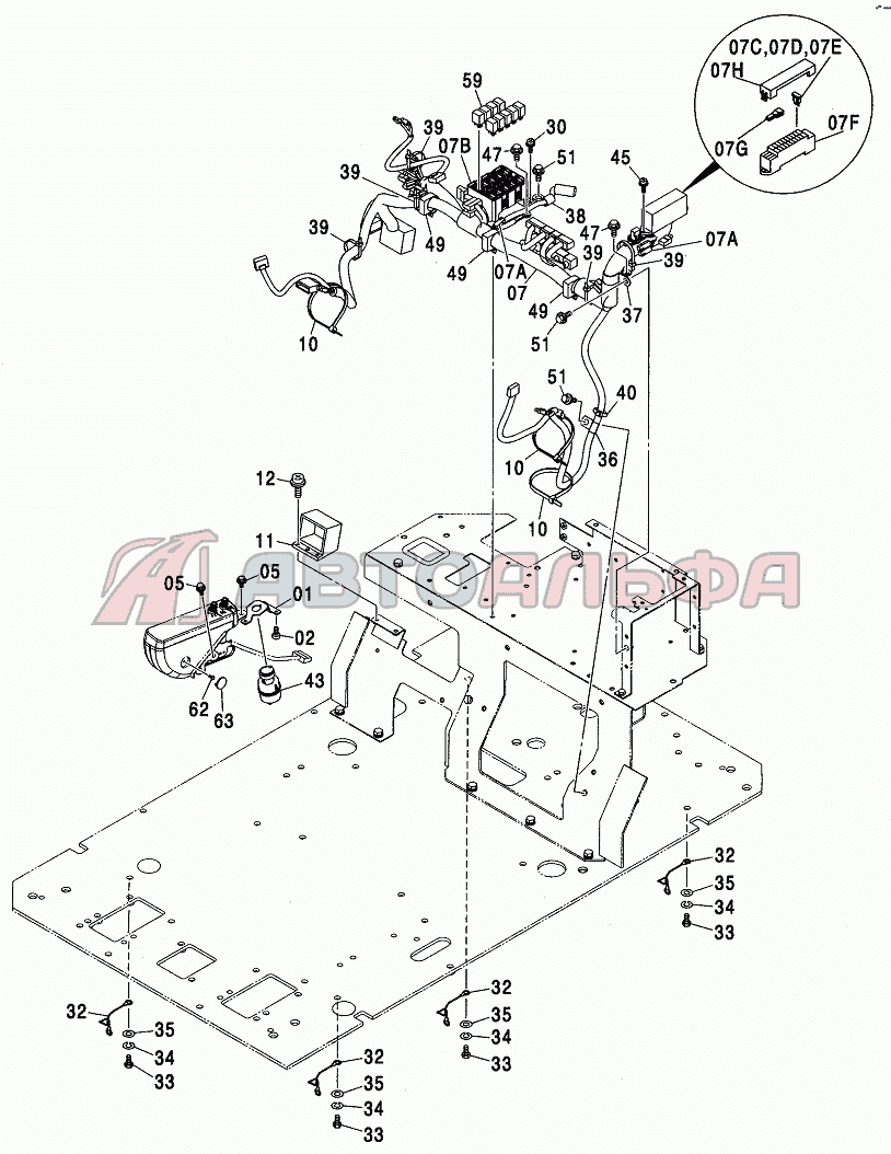 ELECTRIC PARTS (E) (MANUAL ENGINE CONTROL) Hitachi ZX-110