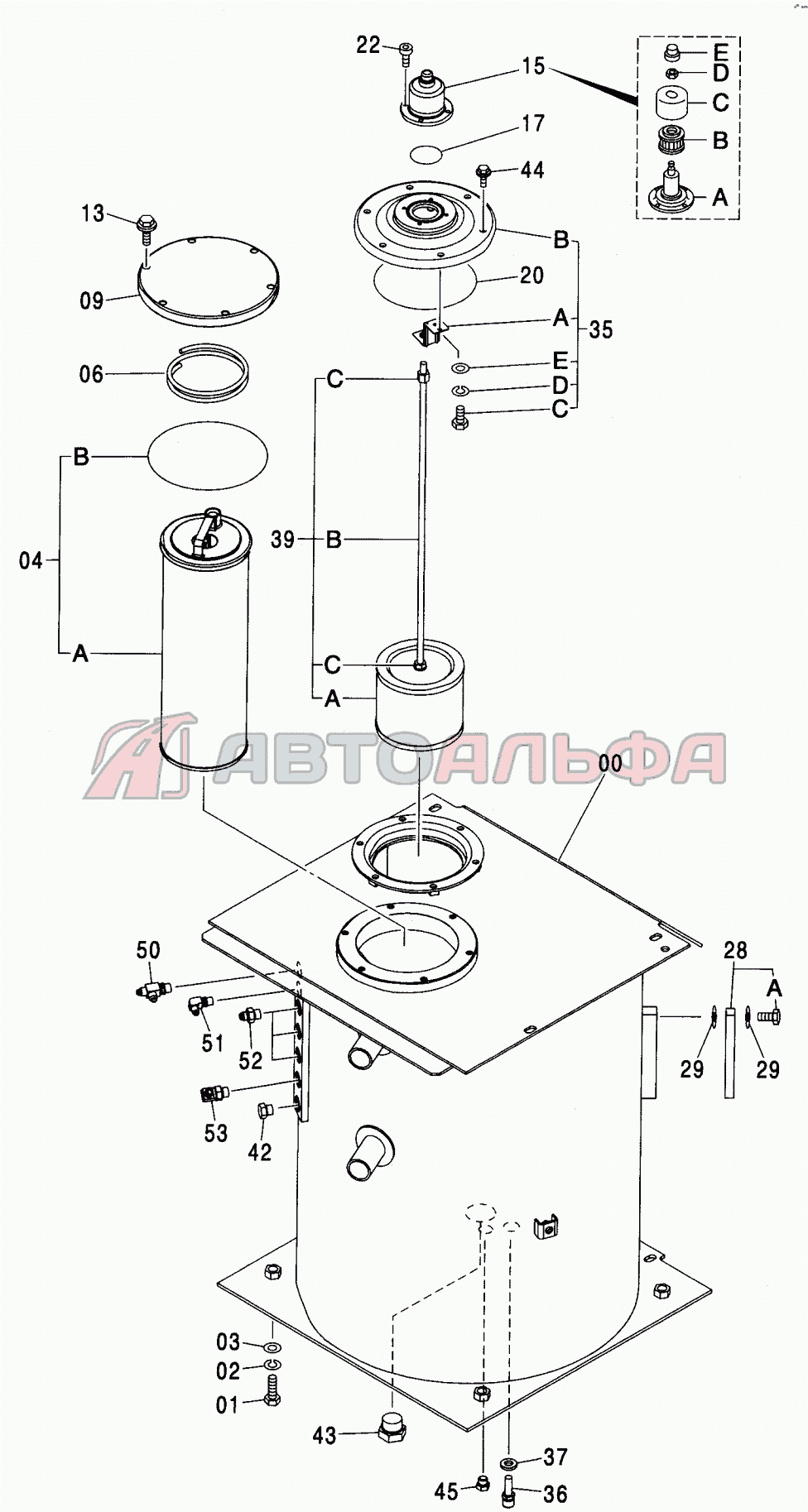 OIL TANK <200, E.210, H> ZX-200 купить оптом по низкой цене