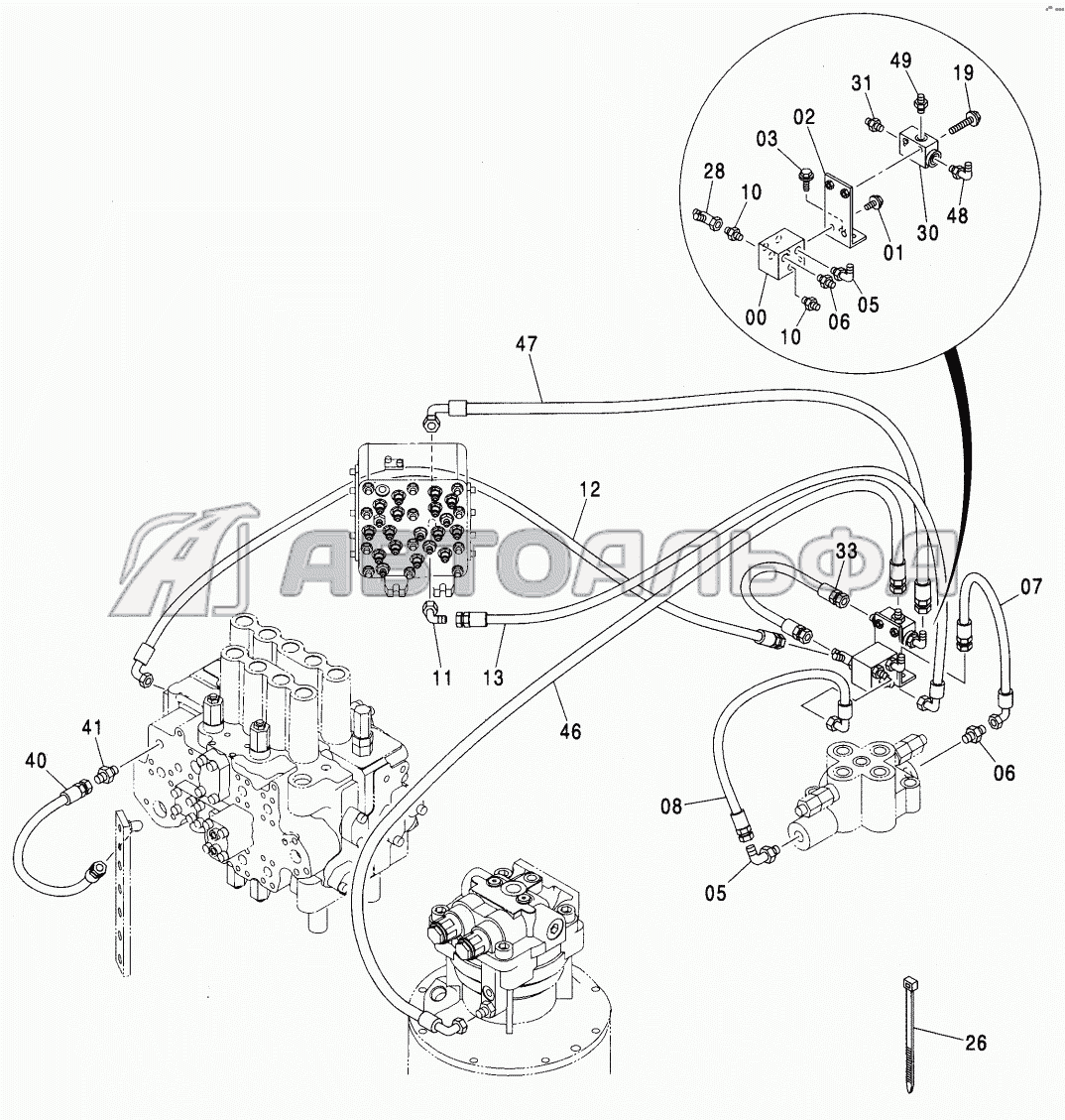 PILOT PIPING (PTO/V) ZX-270