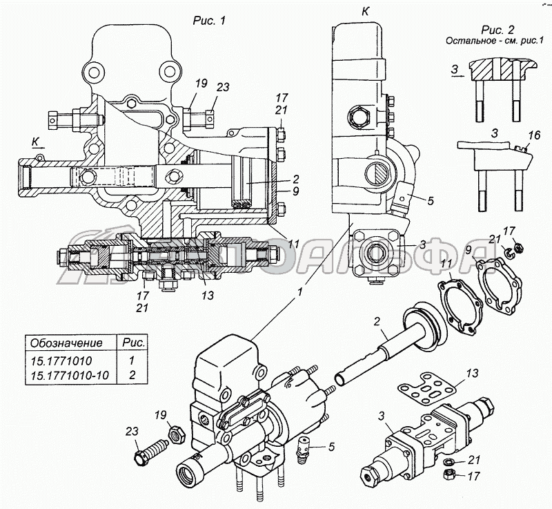 Коробка переключения передач (КПП) ZF 16S 1630