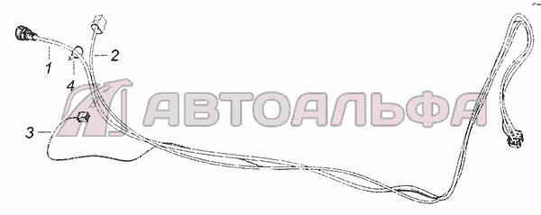 65115-3840001 Установка тахографа КАМАЗ-6520 (Euro-4), каталог 2012 г.