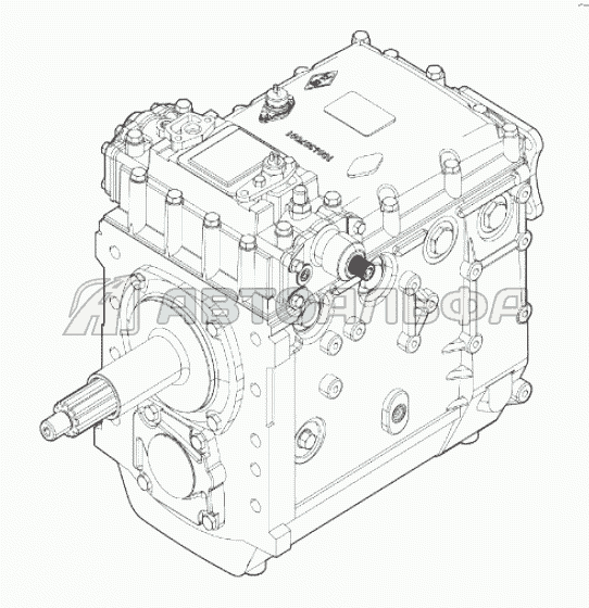 TRANSMISSION ASSEMBLY 17-QJ-A003 King Long XMQ-6800Y