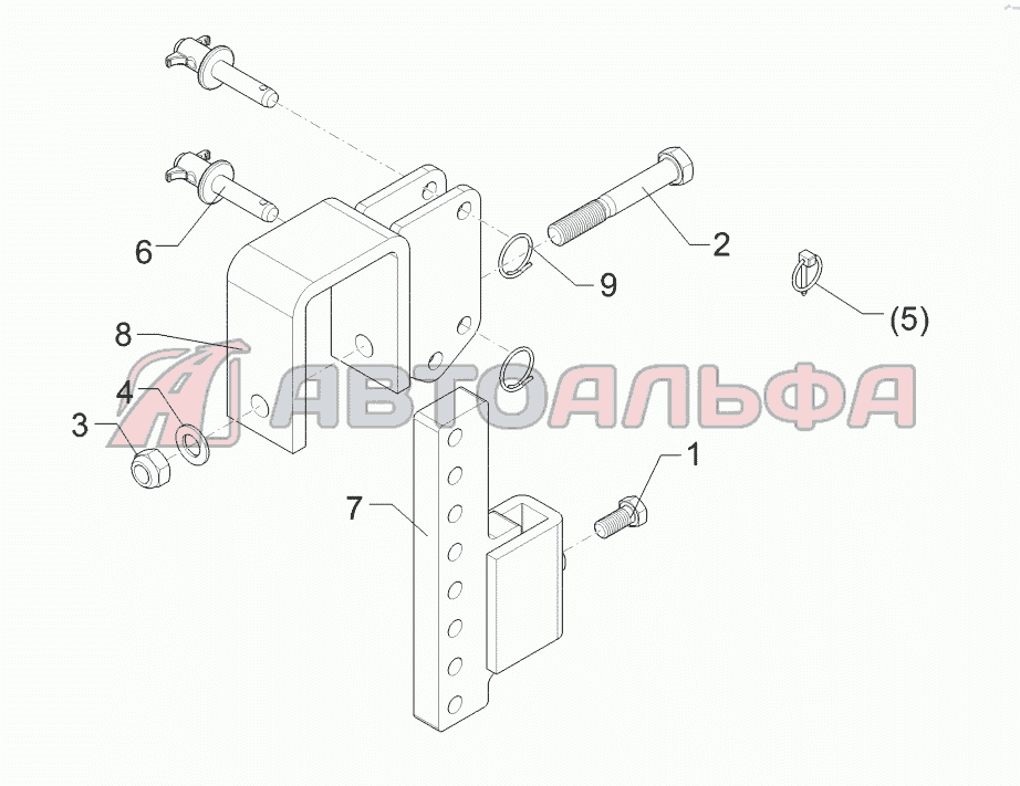 55710005 Holder Lemken Karat 9/600 KA