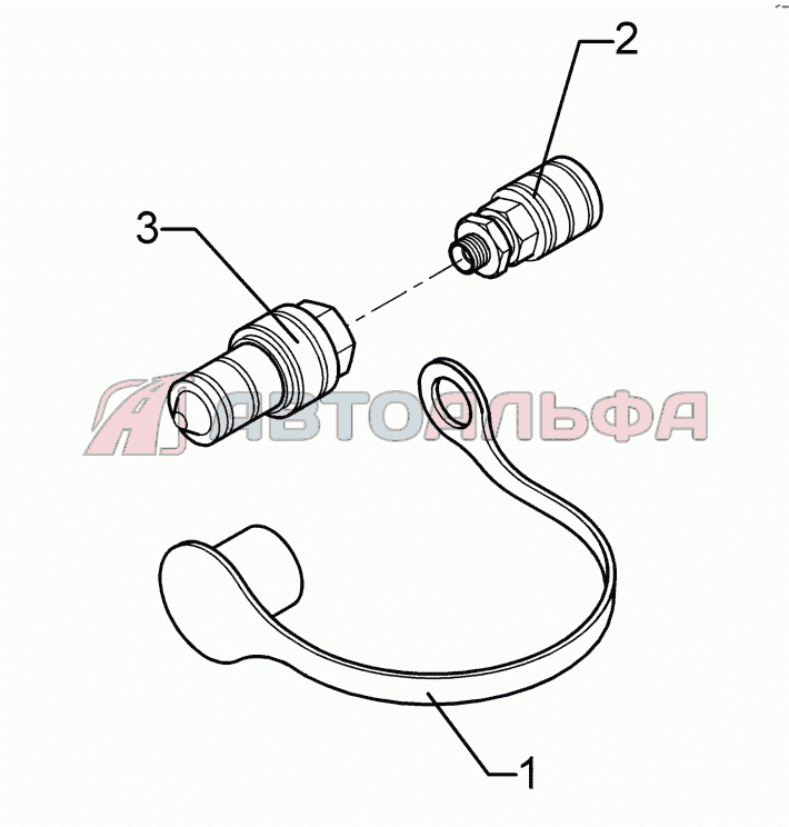 5756601 Adapter Lemken Kristall 9/500KA