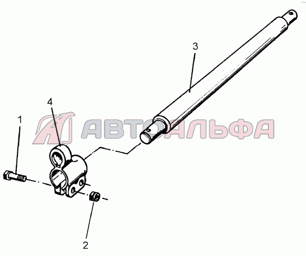 Lower link connection D55/68 L2 Z3 Smaragd 9/600KA