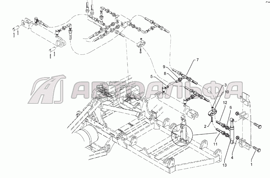 HY-assembly unlocking device DZ25/18-240 SM9/500+600 K System-Korund 900 K