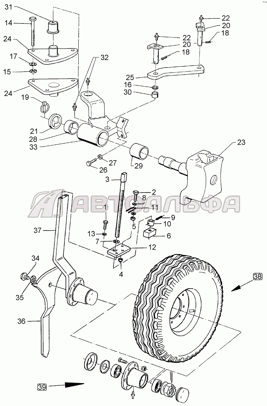 648 7702 Depth wheel, lateral Vari-Opal 100X