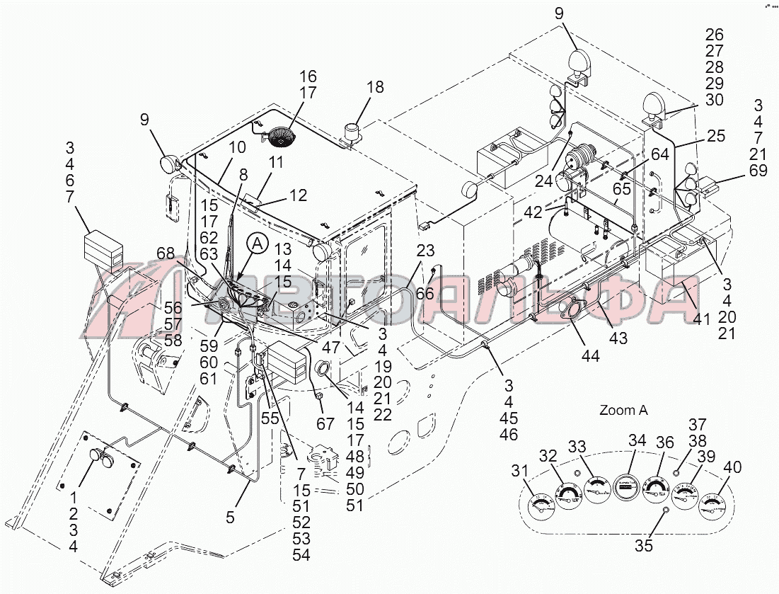 Electrical System (CDM853.15 V) CDM-853.00