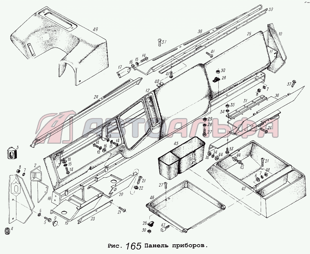 Панель приборов МАЗ 64229