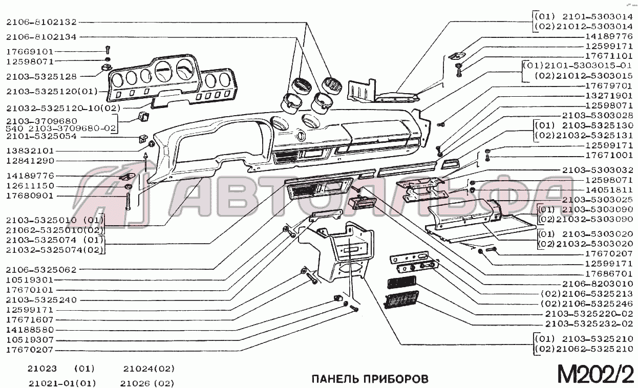 Панель приборов ВАЗ | Интернет-магазин автозапчастей Auto Elite