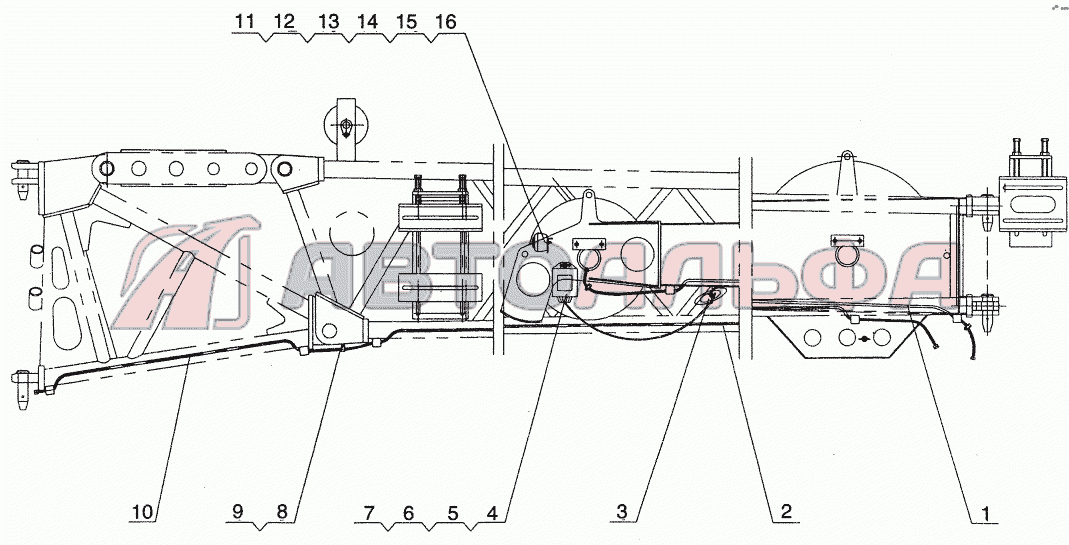 QY35K.11.ЗВ The Jib Boom Electric System QY65K