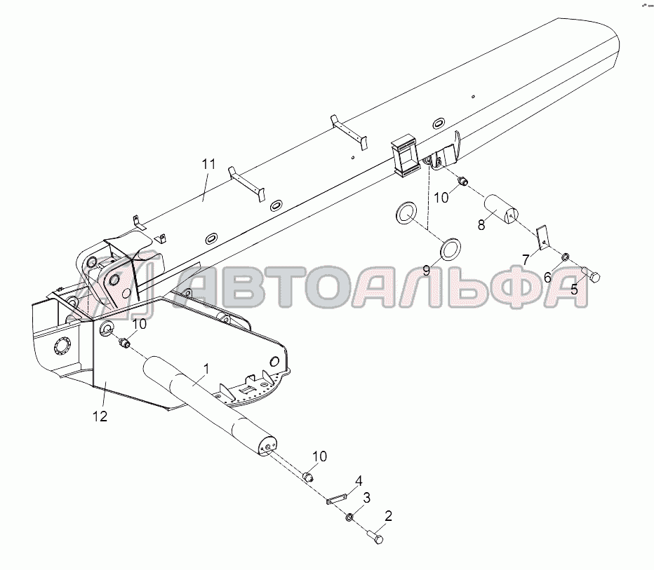 MAIN BOOM INSTALLATION RT-75